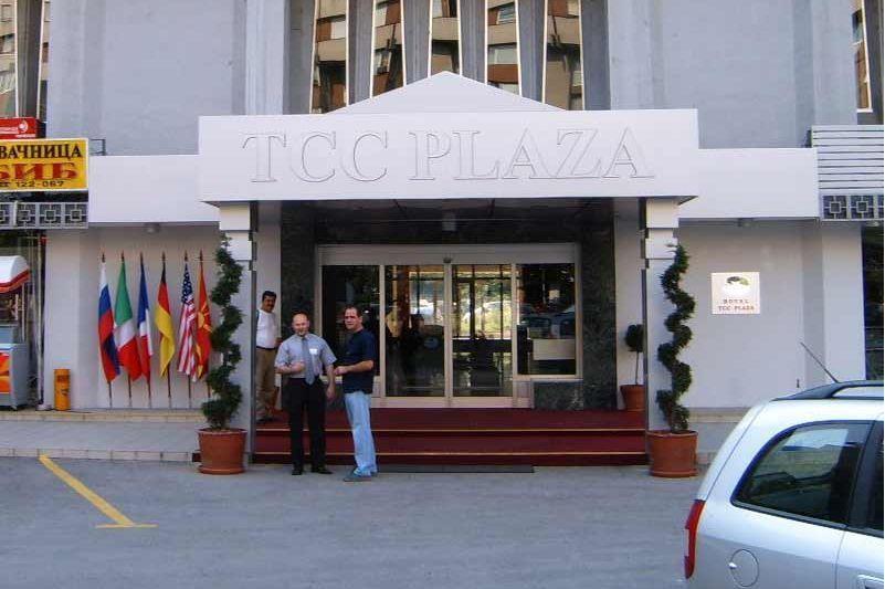 Hotel Tcc Plaza Skopje Eksteriør billede