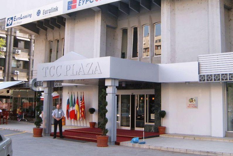 Hotel Tcc Plaza Skopje Eksteriør billede